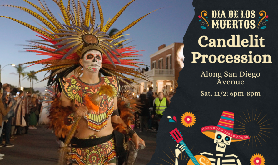 Feliz Día de Los Muertos: Join Us for the Candlelit Procession!