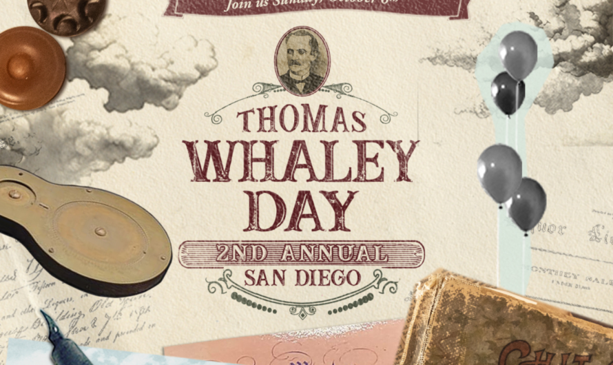 Celebrate Thomas Whaley’s 201st Birthday September 30 – October 6